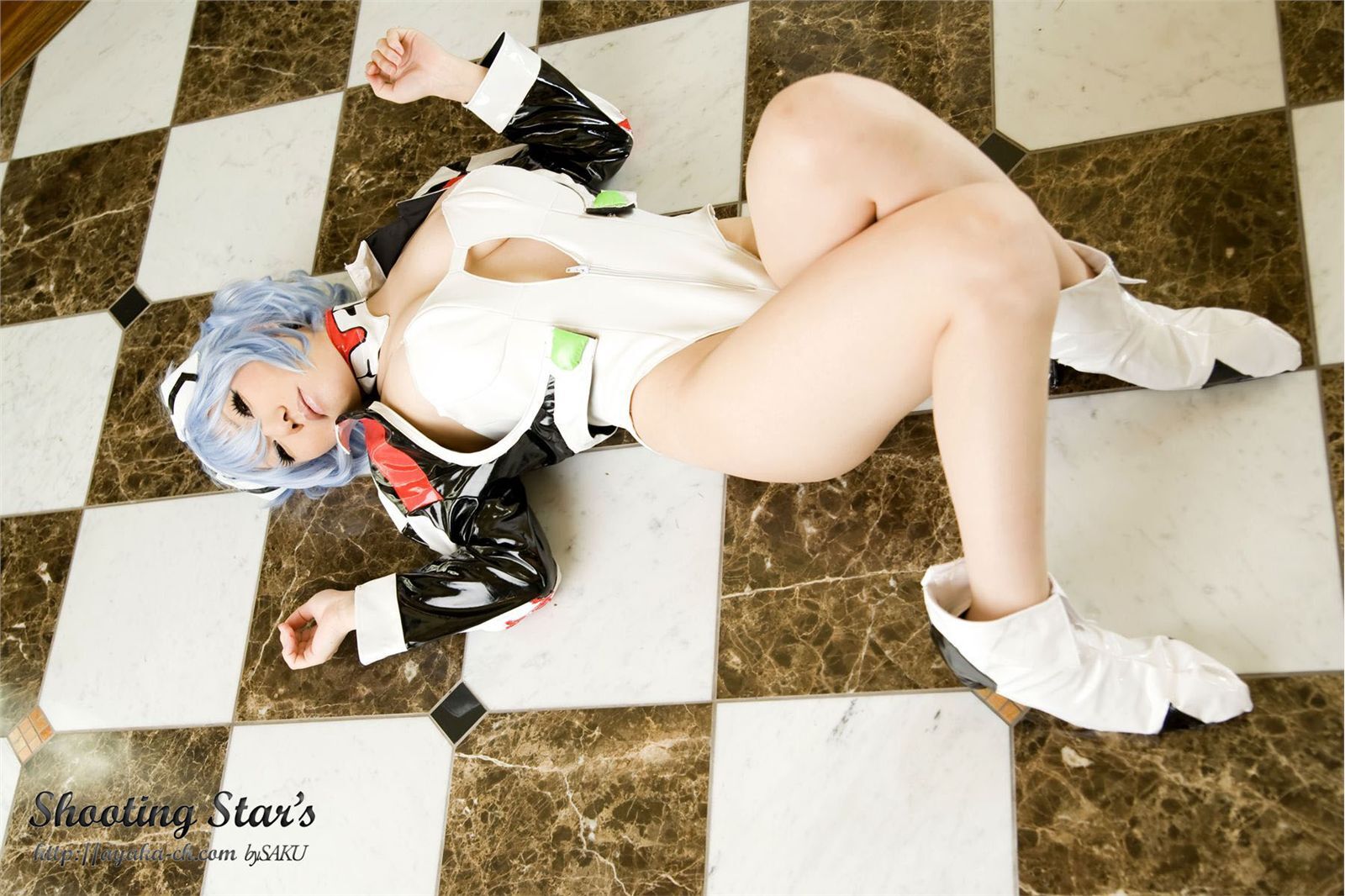 [Cosplay]  Evangelion - Big Tits Rei Ayanami 2